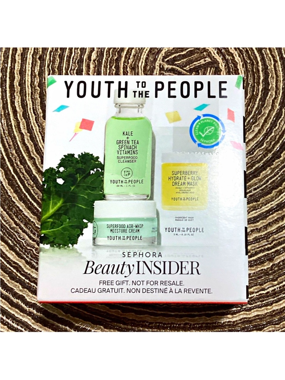 Green Superfood Skincare Trio - Green